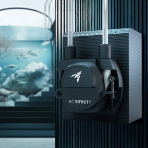 Alternative view of AC INFINITY Peristaltic Dosing Pump | Dual-Outlet Hydroponic Pump with 10-Level Control & Smart App Integration