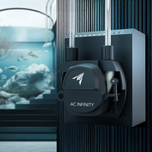 AC INFINITY Peristaltic Dosing Pump | Dual-Outlet Hydroponic Pump with 10-Level Control & Smart App Integration - Image 2