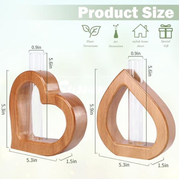 Plant Propagation Station - Wall Hanging Terrarium with Stand - Image 12