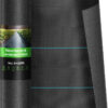 Premium Weed Barrier Landscape Fabric - Heavy-Duty Weed Control Mat for Gardens